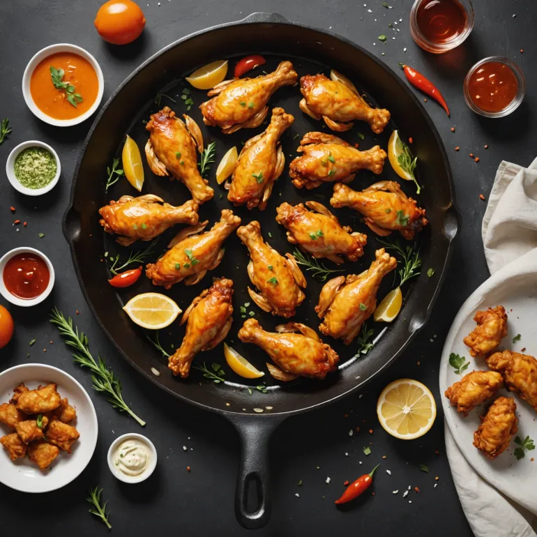 Искусство приготовления: от хрустящих крылышек на сковороде до карася с золотистой корочкой в духовке